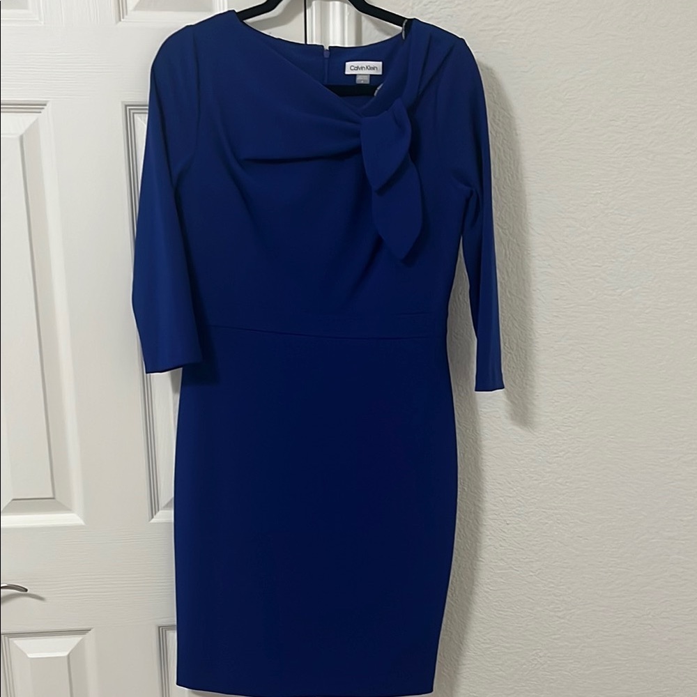 Calvin Klein Royal Blue Dress